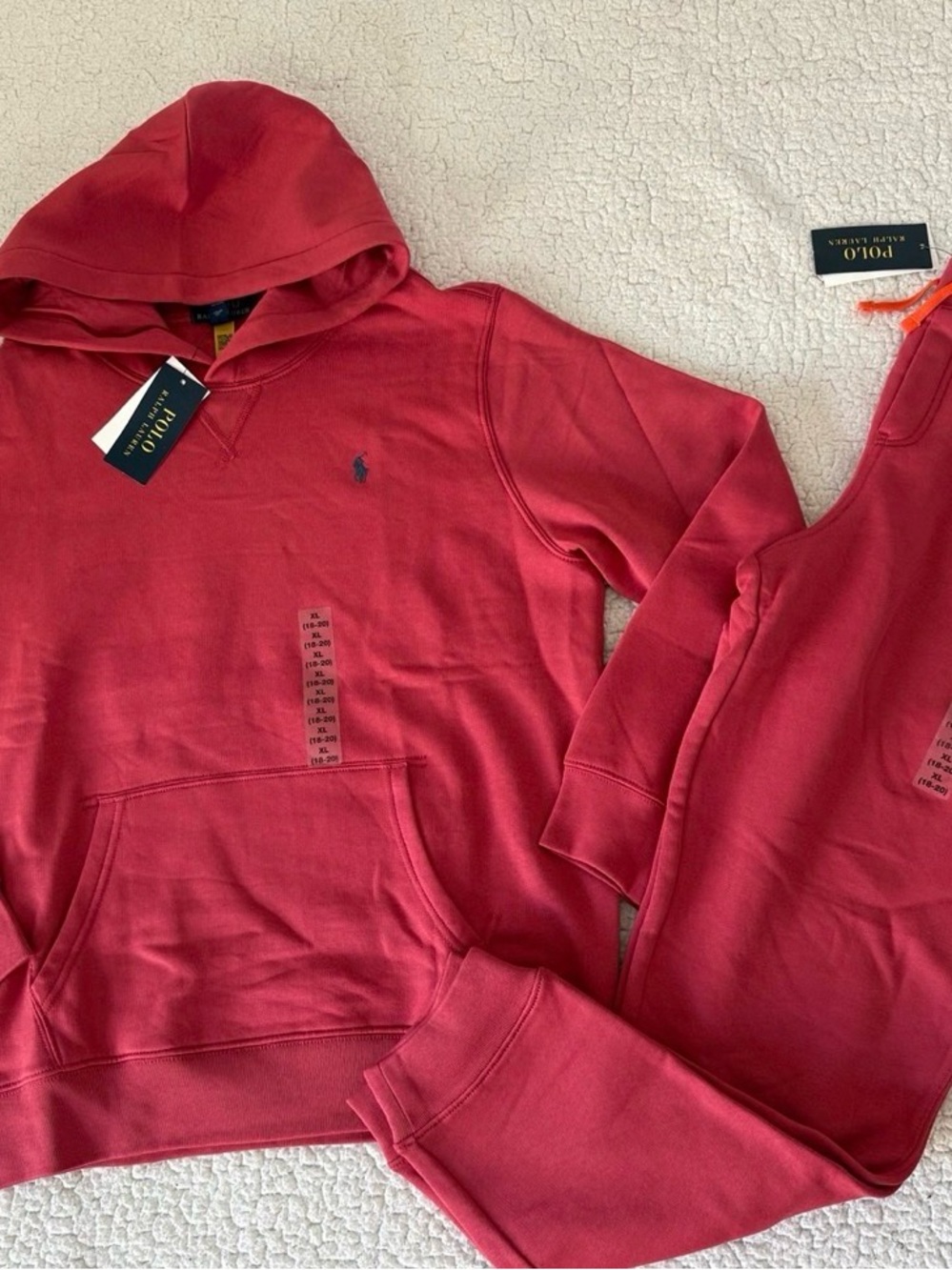 New boys Polo Ralph Lauren Sz L 14-16, XL 18-20 Hoodie, sweatpants sweatsuit